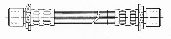 Flexible de frein CEF 511965