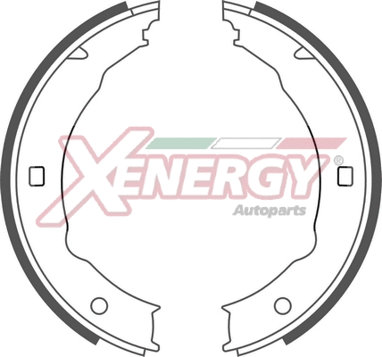 Jeu de mâchoires de frein AP XENERGY X50352