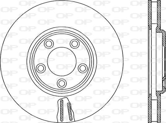 Disque de frein OPEN PARTS BDR2357.20