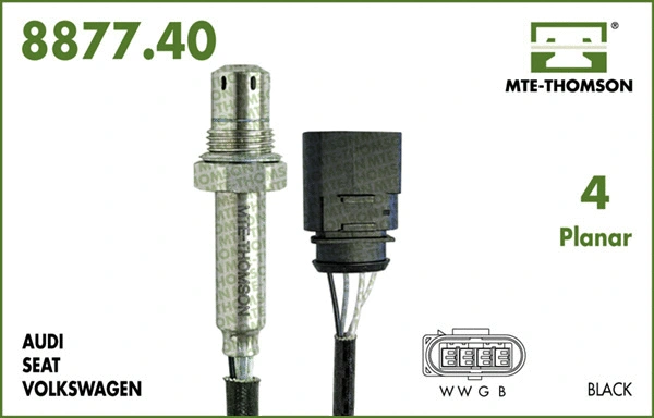 Sonde lambda MTE-THOMSON 8877.40.140