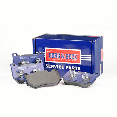 Kit de plaquettes de frein, frein à disque BORG & BECK BBP2876