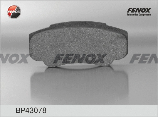 Kit de plaquettes de frein, frein à disque FENOX BP43078