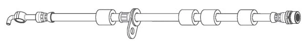 Flexible de frein CEF 514948