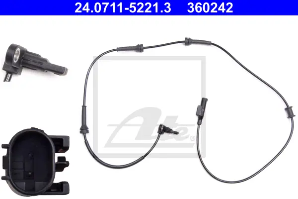 Capteur, vitesse de roue ATE-APAC 24.0711-5221.3