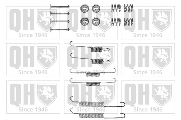 Kit d'accessoires, mâchoire de frein QUINTON HAZELL BFK233