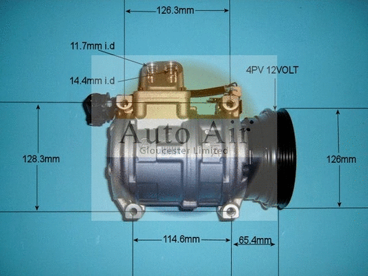 Compresseur, climatisation AUTO AIR GLOUCESTER 14-5663