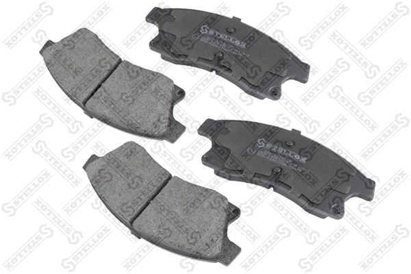 Kit de plaquettes de frein, frein à disque STELLOX 000 024B-SX