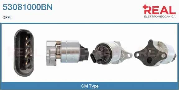 Vanne EGR REAL 53081000BN