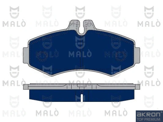 Kit de plaquettes de frein, frein à disque AKRON-MALÒ 1050067