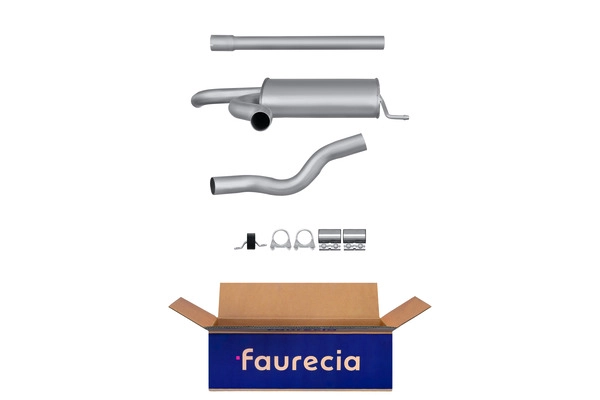 Silencieux central Faurecia FS80236