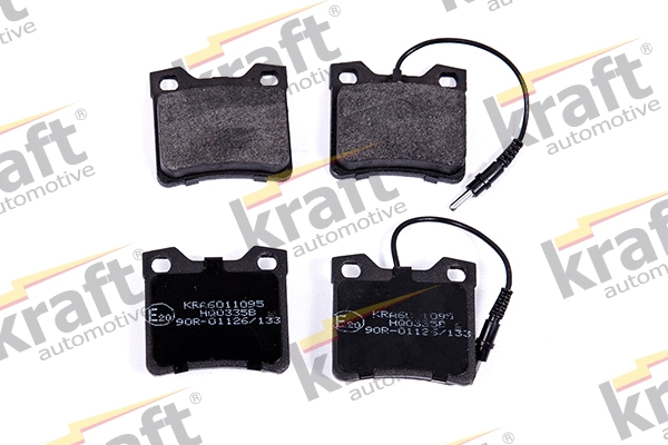 Kit de plaquettes de frein, frein à disque KRAFT AUTOMOTIVE 6011095