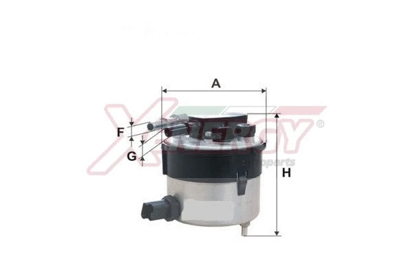 Filtre à carburant AP XENERGY X1510565
