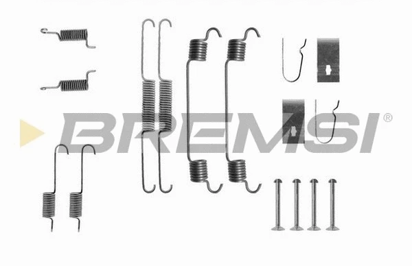Kit d'accessoires, mâchoire de frein BREMSI SK0675