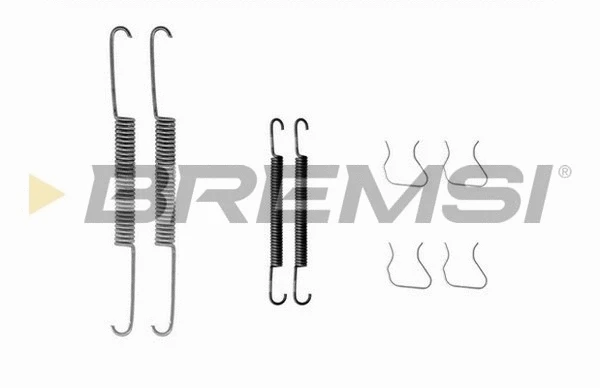 Kit d'accessoires, mâchoire de frein BREMSI SK0631