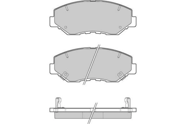 Kit de plaquettes de frein, frein à disque FREMAX FBP-0855