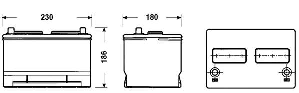 Batterie de démarrage SONNAK SB858