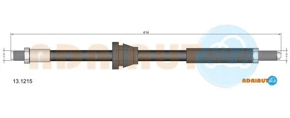 Flexible de frein ADRIAUTO 13.1215