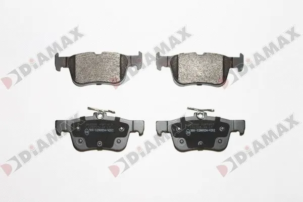 Kit de plaquettes de frein, frein à disque DIAMAX N09946