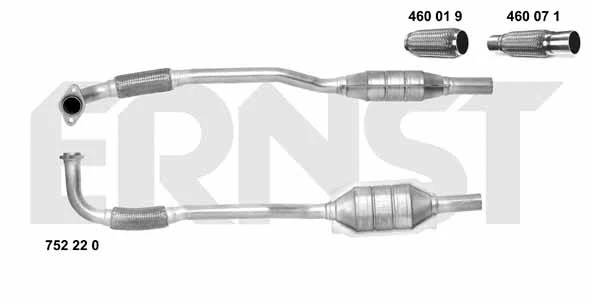 Catalyseur ERNST 752220