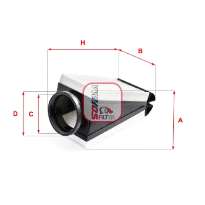 Filtre à air SOFIMA S 3B87 A
