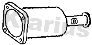 Filtre à particules / à suie, échappement KLARIUS 390184