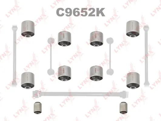 Suspension, bras de liaison LYNXAUTO C9652K