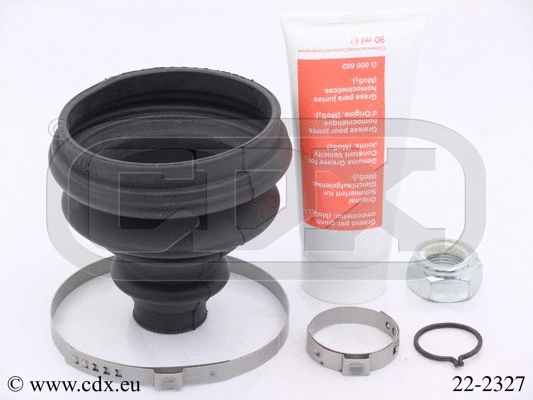 Jeu de joints-soufflets, arbre de commande CDX 22-2327