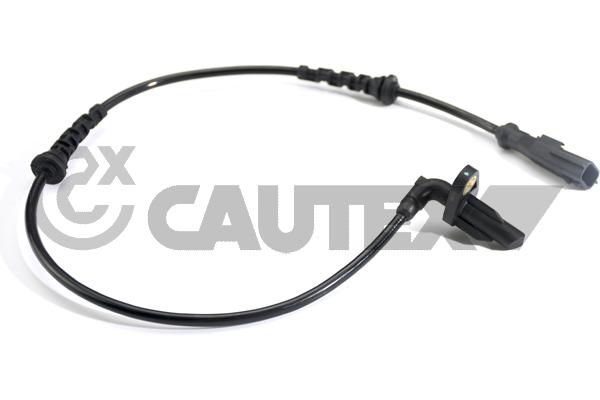 Capteur, vitesse de roue CAUTEX 755258