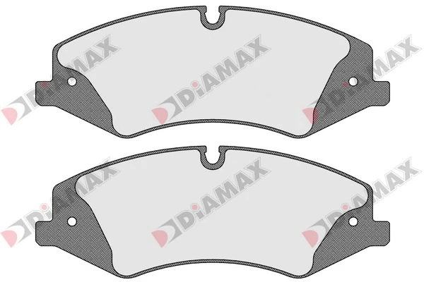 Kit de plaquettes de frein, frein à disque DIAMAX N09503