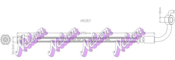 Flexible de frein KAWE H5357