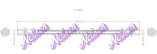 Flexible de frein KAWE H3902