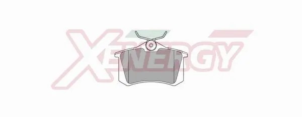 Kit de plaquettes de frein, frein à disque AP XENERGY X40272