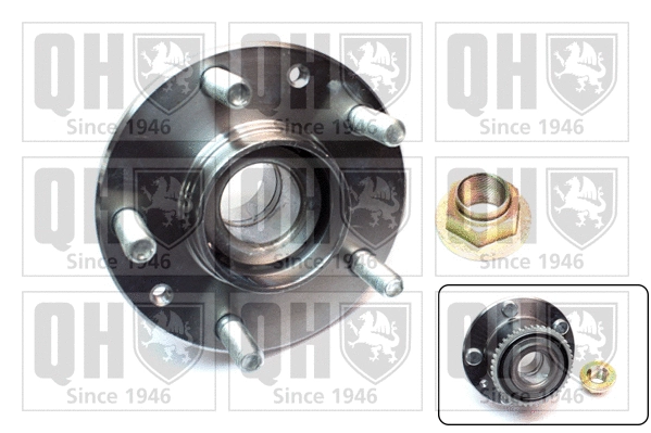 Kit de roulements de roue QUINTON HAZELL QWB1564