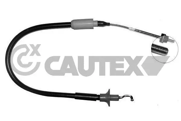 Tirette à câble, commande d'embrayage CAUTEX 481521