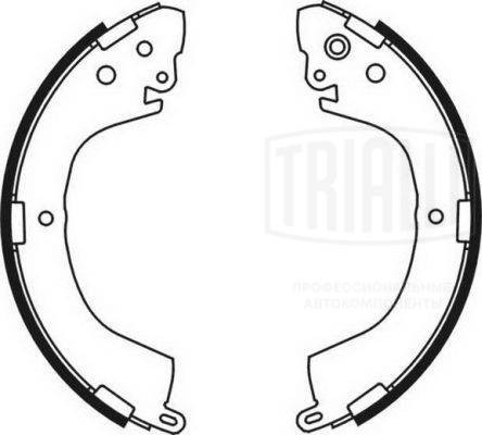 Jeu de mâchoires de frein TRIALLI GF 4410