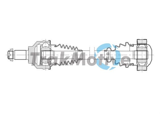 Arbre de transmission AUTOTEAM G301357