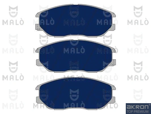 Kit de plaquettes de frein, frein à disque AKRON-MALÒ 1051045