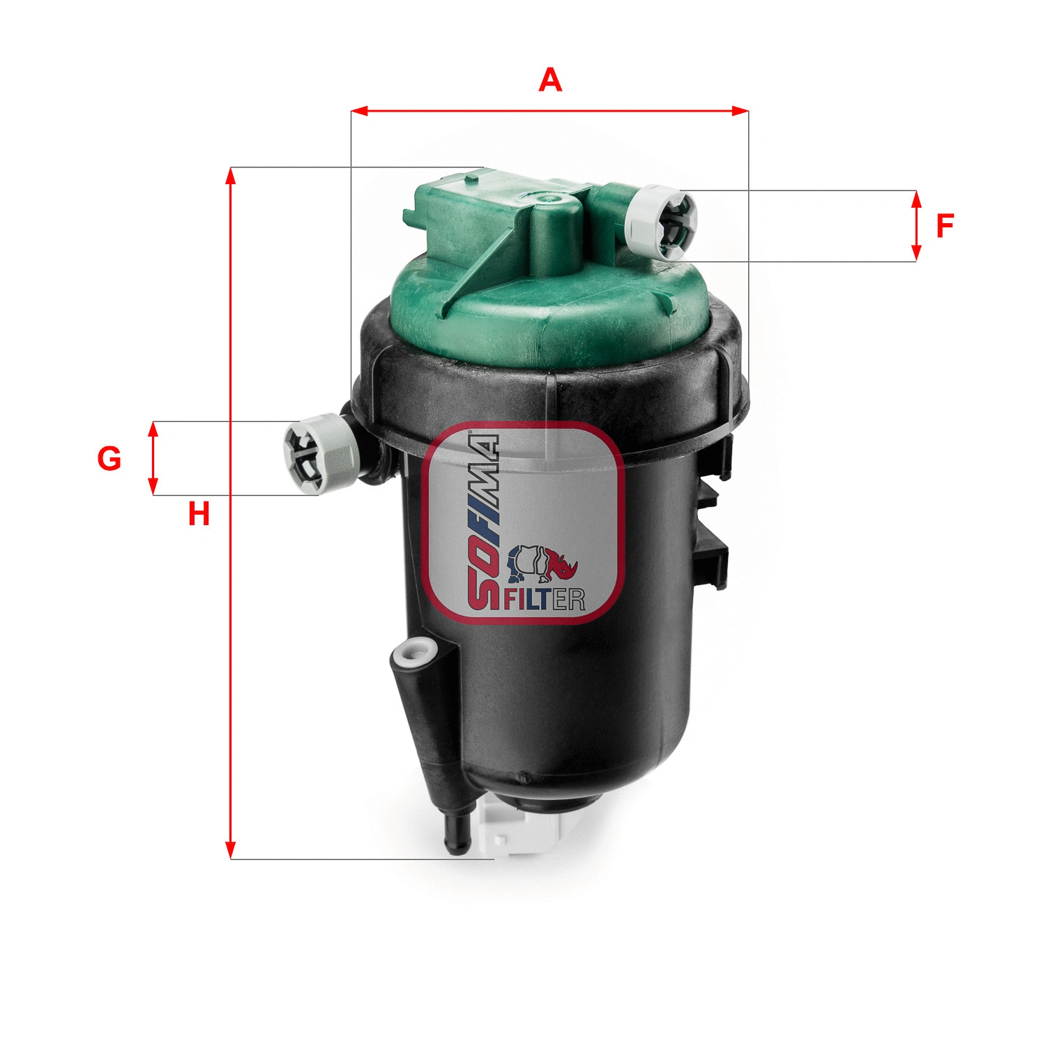 Filtre à carburant SOFIMA S 5145 GC