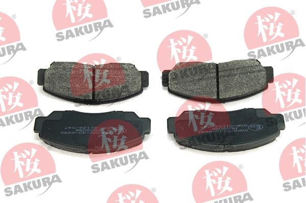 Kit de plaquettes de frein, frein à disque SAKURA 600-40-6682