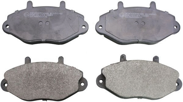 Kit de plaquettes de frein, frein à disque DENCKERMANN B110242