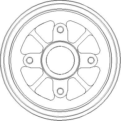 Tambour de frein National NDR152