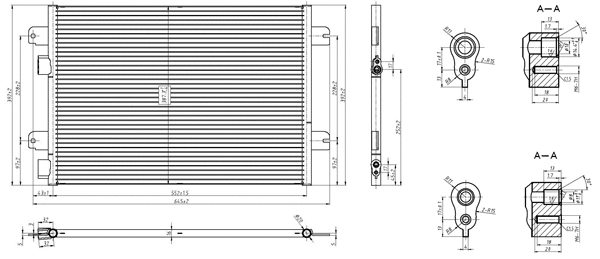 Condenseur, climatisation PowerMax 7110259