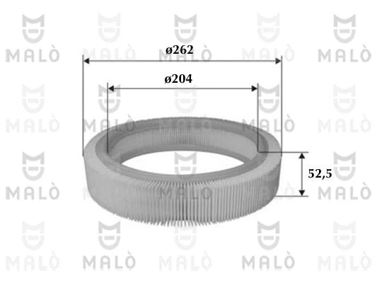 Filtre à air AKRON-MALÒ 1500343