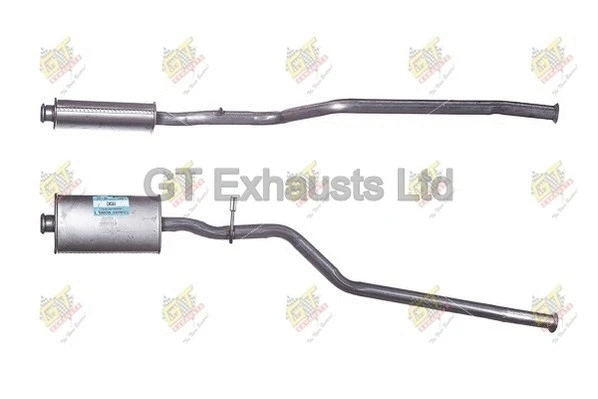 Silencieux central GT Exhausts GCN391
