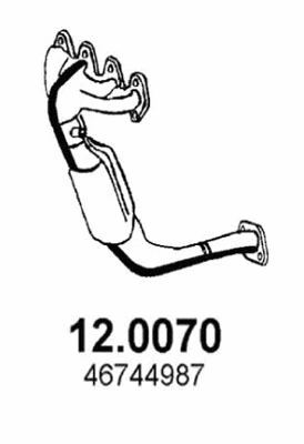Catalyseur ASSO 12.0070