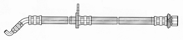 Flexible de frein CEF 512253