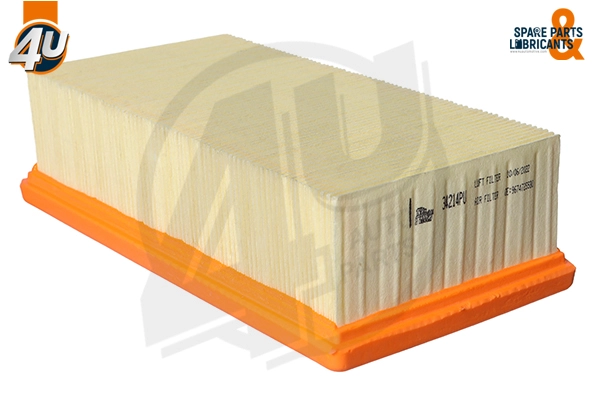 Filtre à air 4U Autoparts 34214PU