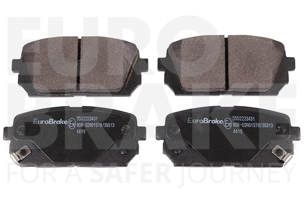 Kit de plaquettes de frein, frein à disque EUROBRAKE 5502223431