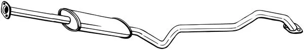 Silencieux central BOSAL 287-503