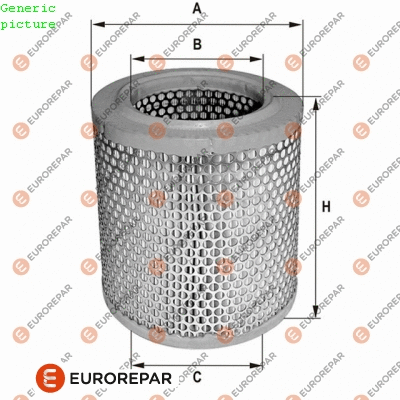 Filtre à air EUROREPAR 1680332080